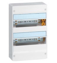 Legrand - Coffret apparant 2 rangees 26 modules blanc drivia - 401217
