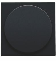 Niko - Set de finition variateur à bouton rotatif ou extension black coated - 161-31003