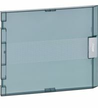 Hager - Porte transparente pour Vega Vb118R - Vz118T