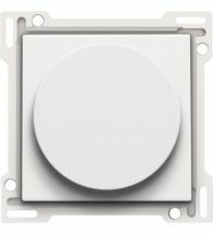 Niko - Plaque centrale pour interrupteur rotatif Mot Blanc - 154-65937