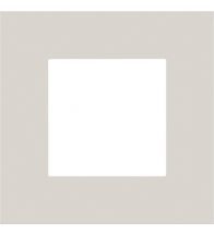 Niko - Afdekplaat enkelvoudig soft grey - 159-76100